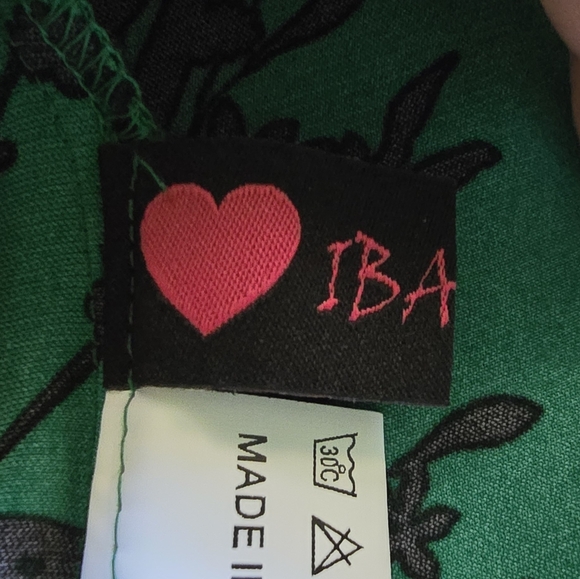 NWT Chic Green Floral Pprint Midi Dress, Slim Fit, Size S - Picture 2 of 8